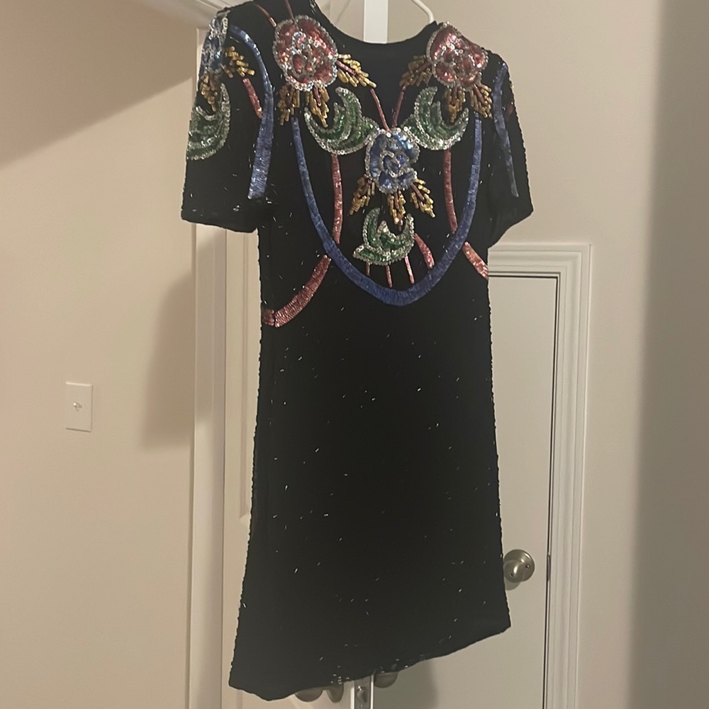 Jennifer brand. Beaded mini dress vintage